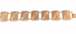 Bracelet or jaune Années 70