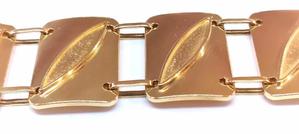Bracelet or jaune Années 70