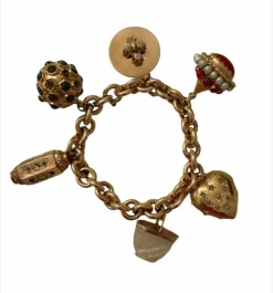 Bracelet or jaune Breloques