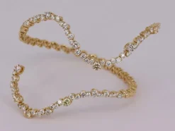 Bracelet Or jaune Diamants