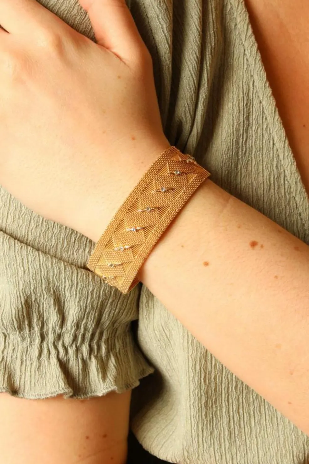 Bracelet Or jaune Diamant