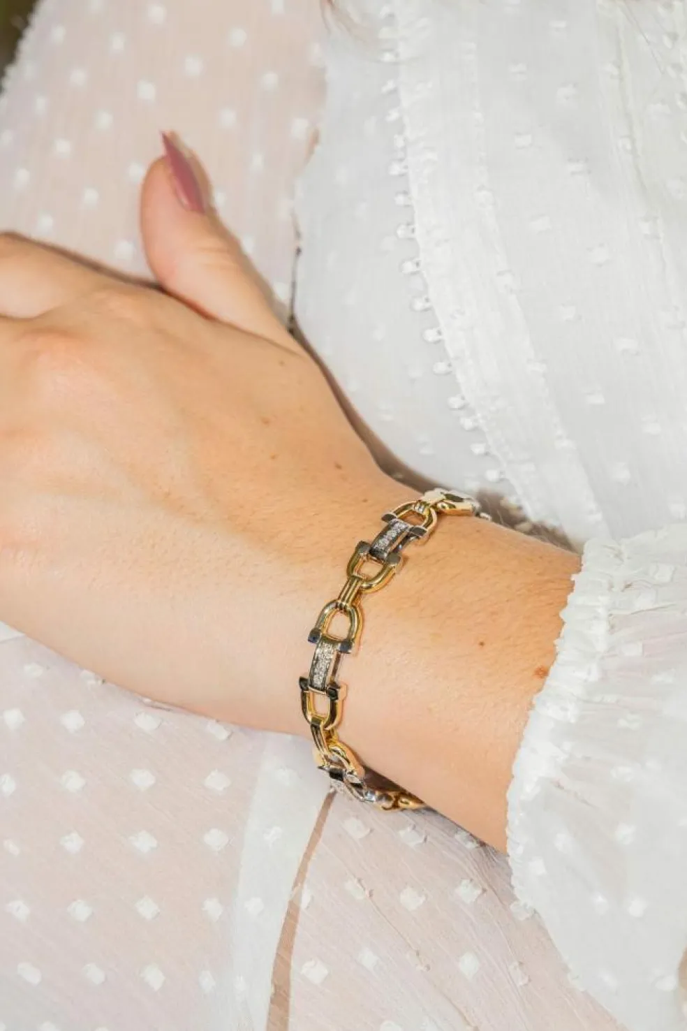 Bracelet Or jaune Diamant