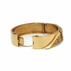 Bracelet or jaune diamants
