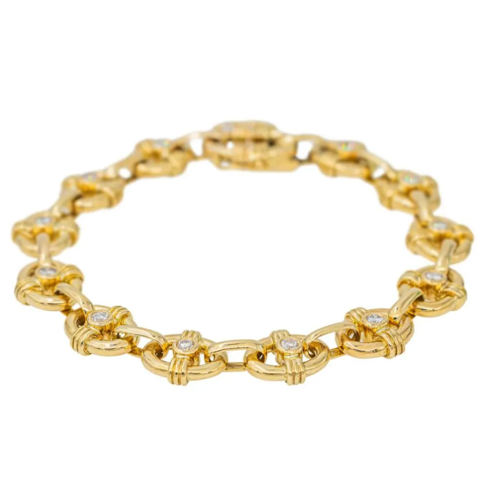 Bracelet Or jaune Diamant