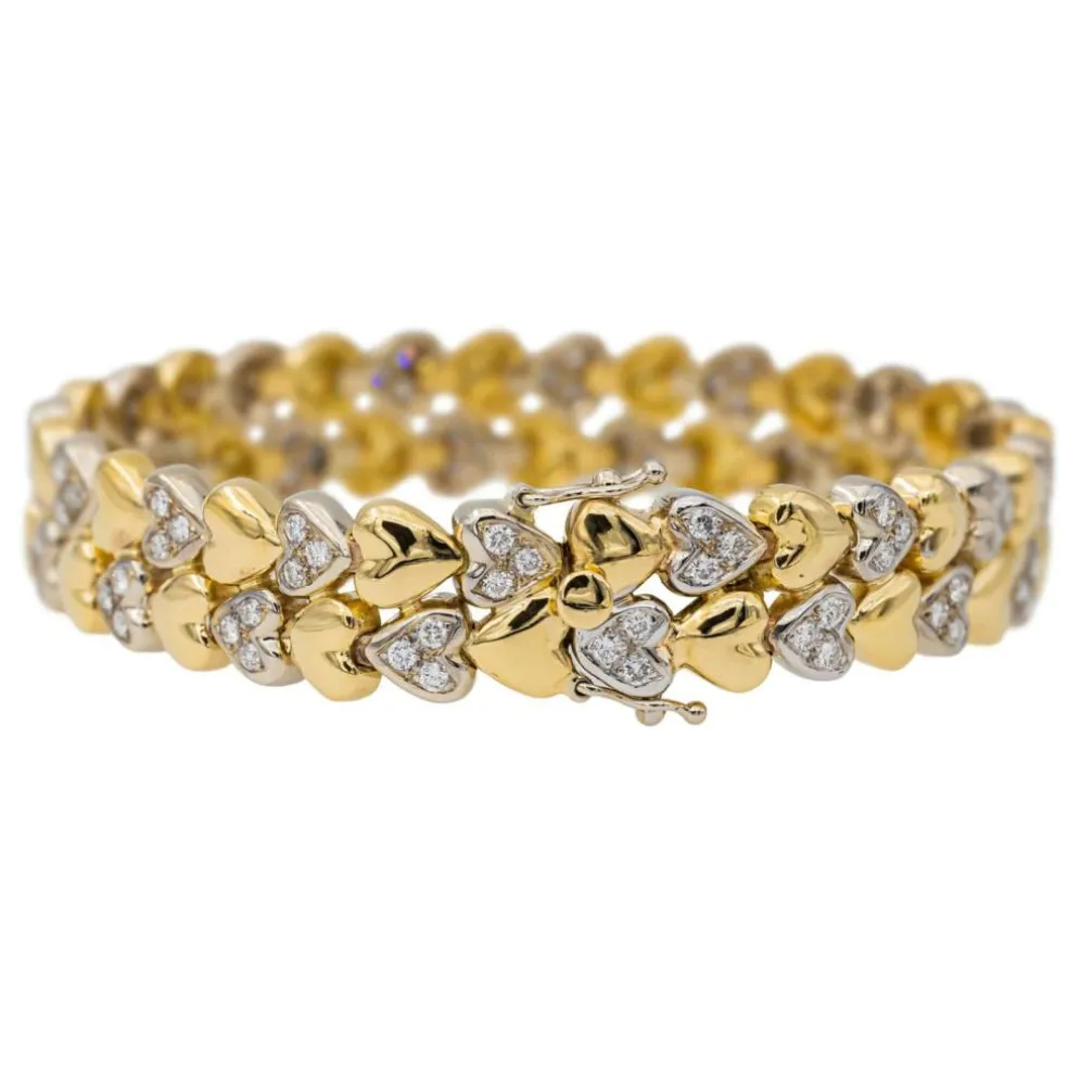 Bracelet Or jaune Diamant