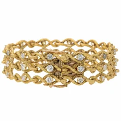 Bracelet Or jaune Diamant