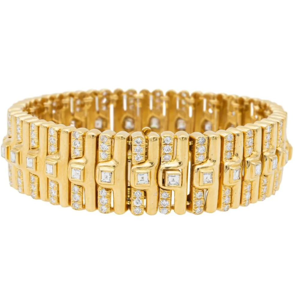 Bracelet Or jaune Diamant