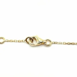 Bracelet or jaune, diamants et saphirs signé Ely Bela