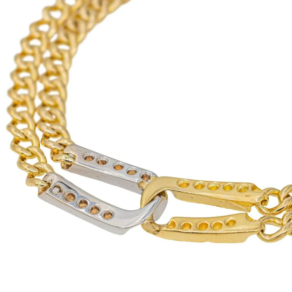Bracelet Or jaune Diamant