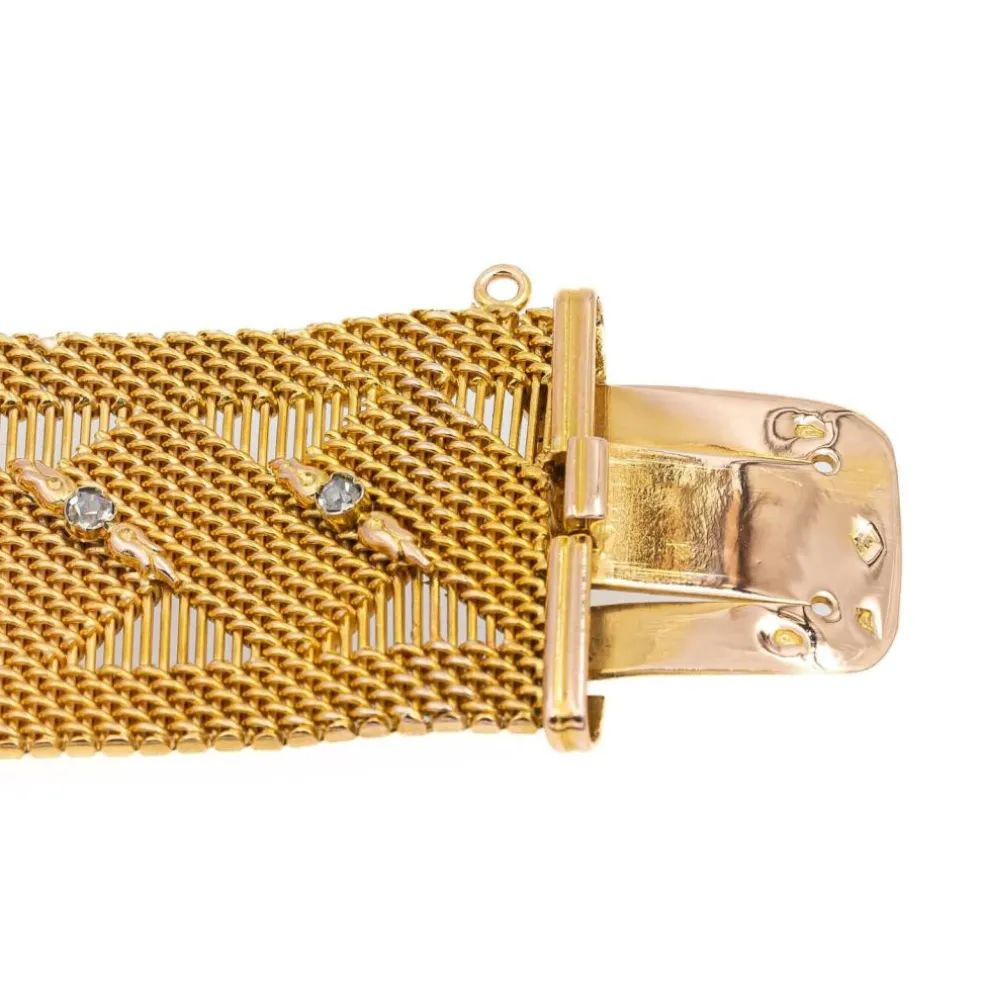 Bracelet Or jaune Diamant