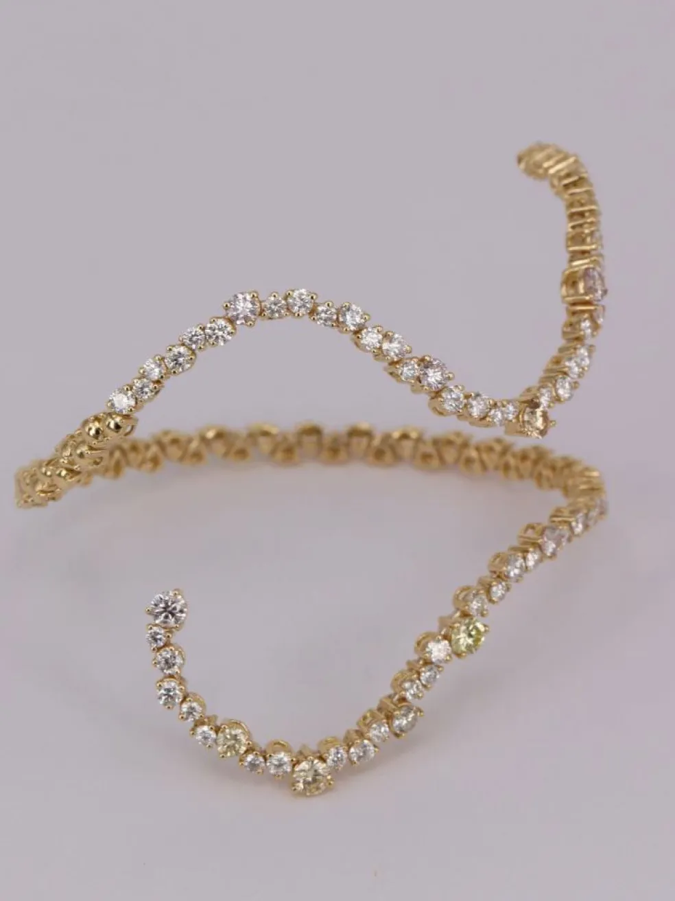 Bracelet Or jaune Diamants