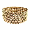 Bracelet or jaune et diamants