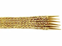 Bracelet or jaune et rubis