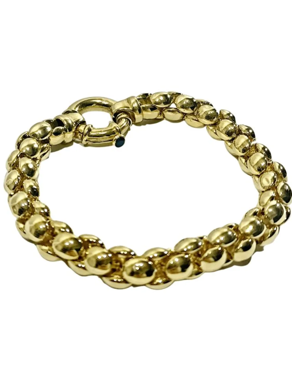 Bracelet Or Jaune et Saphir