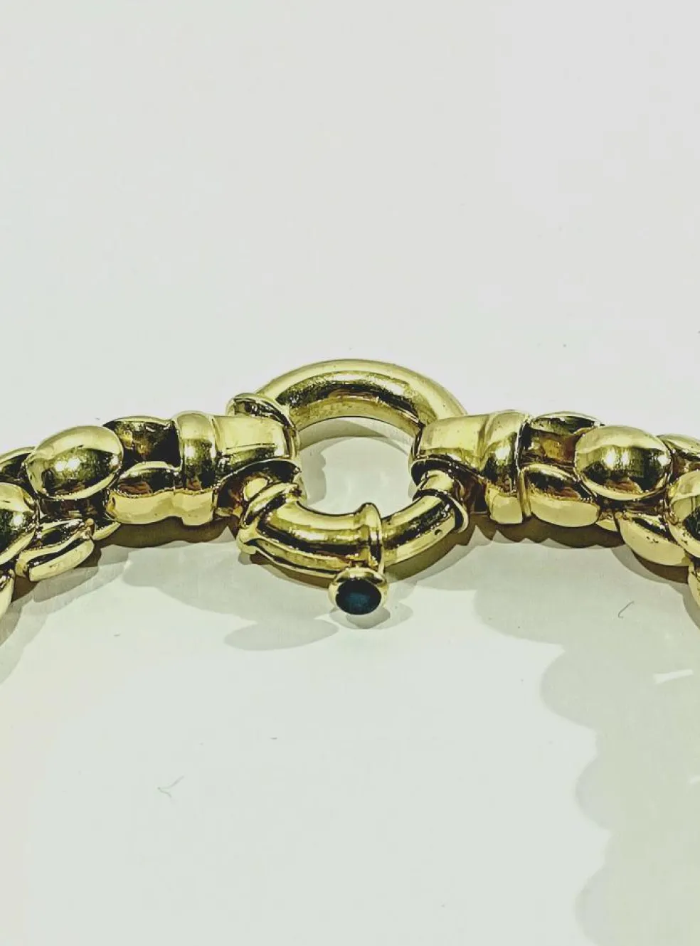 Bracelet Or Jaune et Saphir
