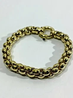 Bracelet Or Jaune et Saphir