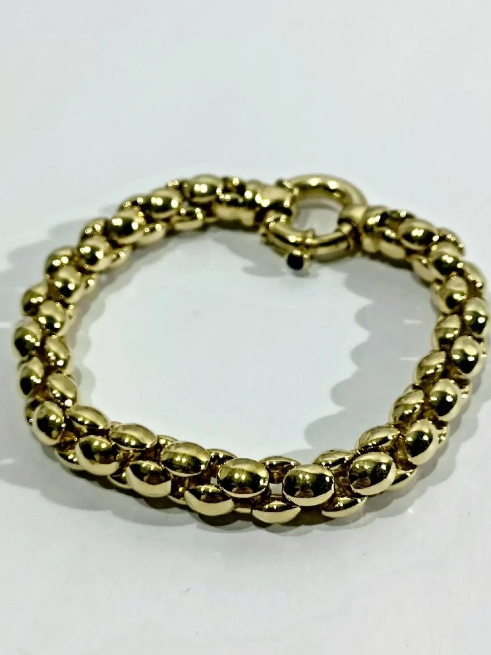 Bracelet Or Jaune et Saphir