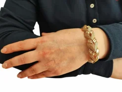 Bracelet or jaune 18K Années 60