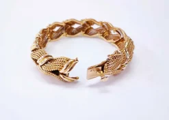 Bracelet or jaune 18K Années 60