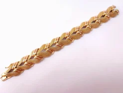 Bracelet or jaune 18K Années 60
