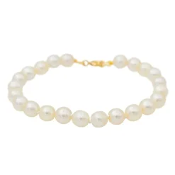 Bracelet Or jaune Perle