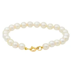 Bracelet Or jaune Perle