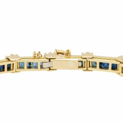 Bracelet Or jaune Saphir