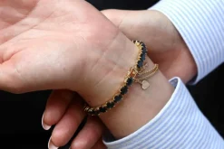 Bracelet Or jaune Saphir