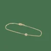 Bracelet or jaune serti d'un diamant
