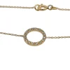 Bracelet or jaune serti de diamants naturels