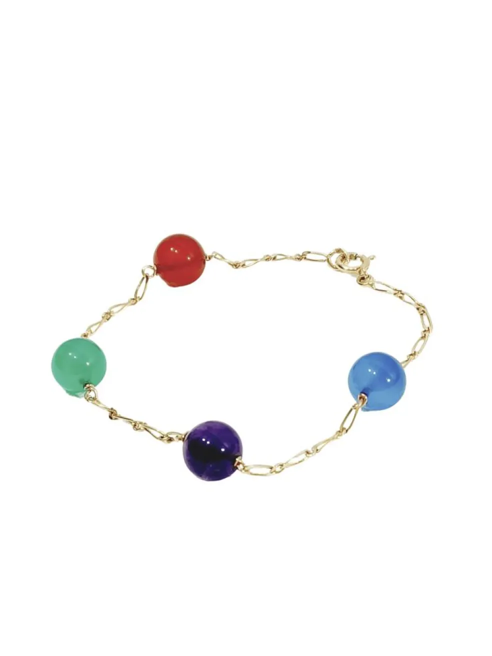 Bracelet Or Perles Fantaisie