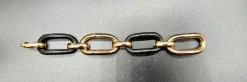 Bracelet Or rose Bois d'ébène