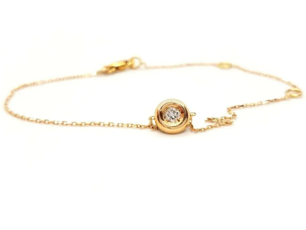 Bracelet Or rose Diamant