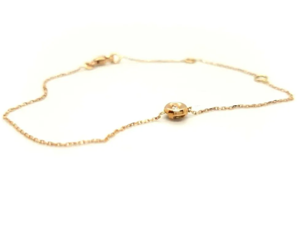 Bracelet Or rose Diamant