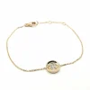 Bracelet or rose diamants signé Ely Bela
