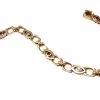Bracelet or rose diamants et rubis