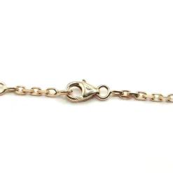 Bracelet or rose diamants signé Ely Bela