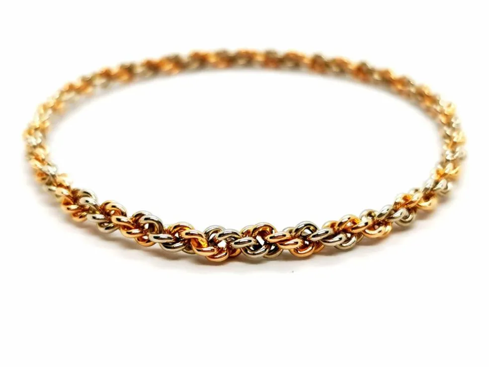 Bracelet Or rose, Or blanc