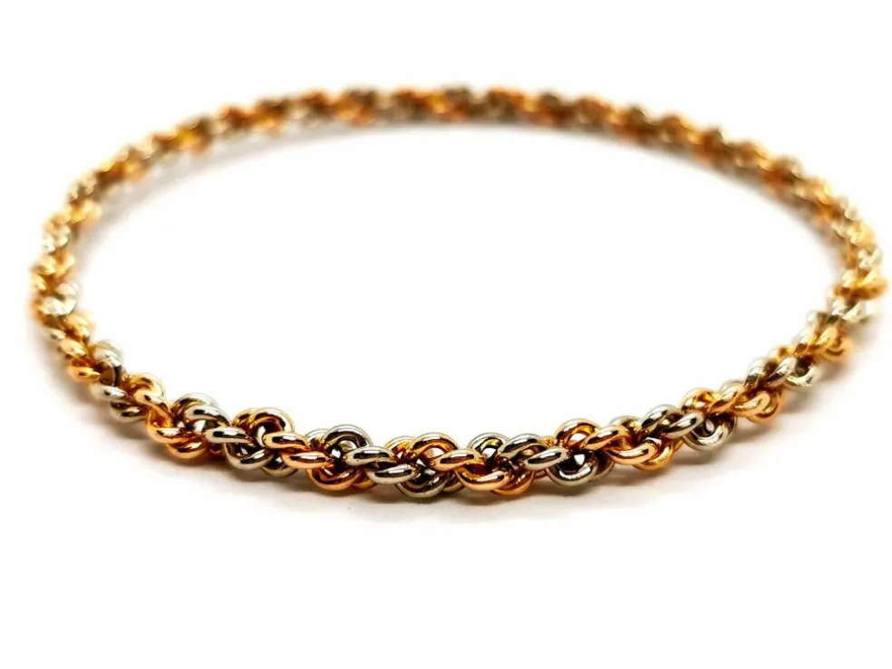 Bracelet Or rose, Or blanc