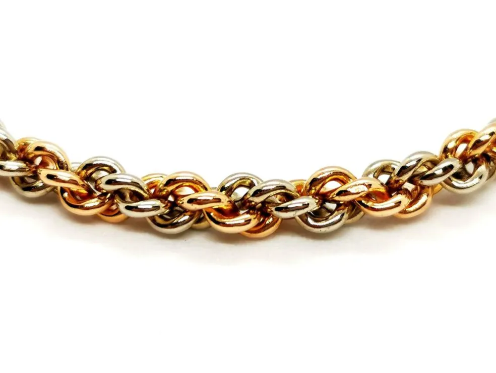 Bracelet Or rose, Or blanc