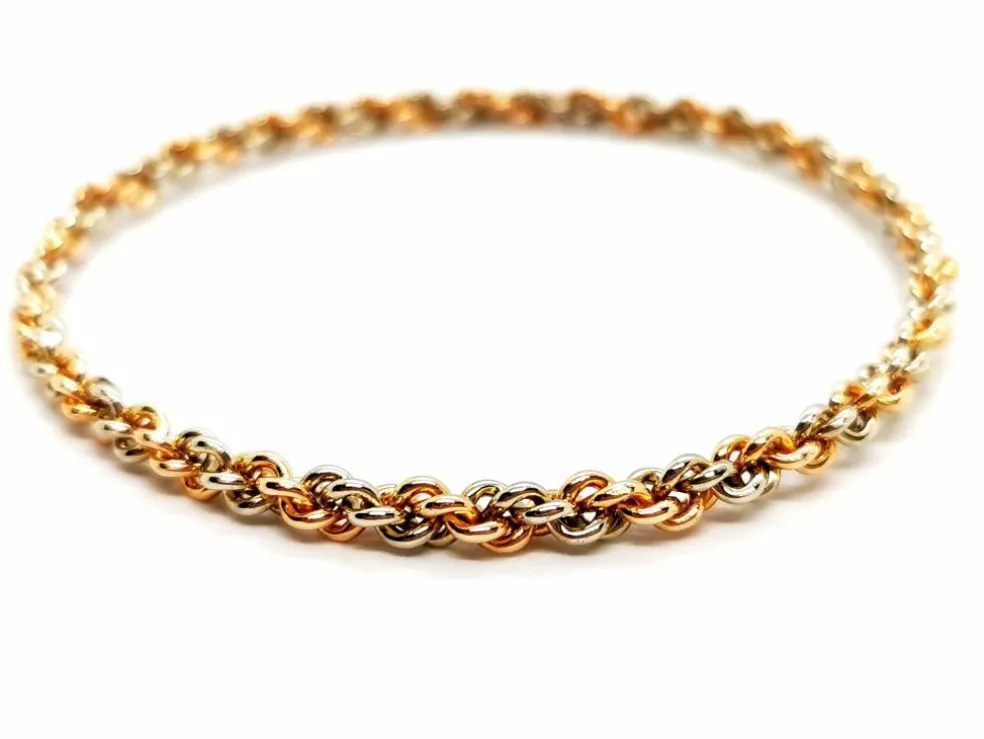 Bracelet Or rose, Or blanc