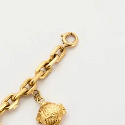 Bracelet ou breloques jaunes
