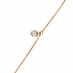 BRACELET OU DIAMANT ROSE 0,05ct