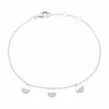 Bracelet pampilles diamant or blanc