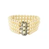 Bracelet perles 4 rangs