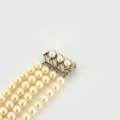 Bracelet perles 4 rangs