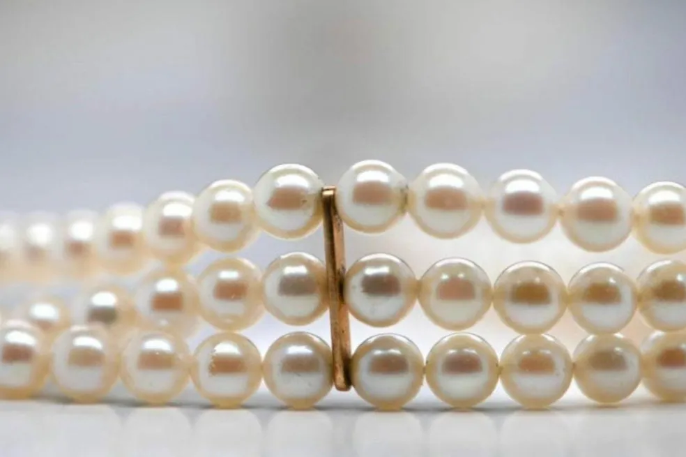 Bracelet Perles Akoya Turquoise