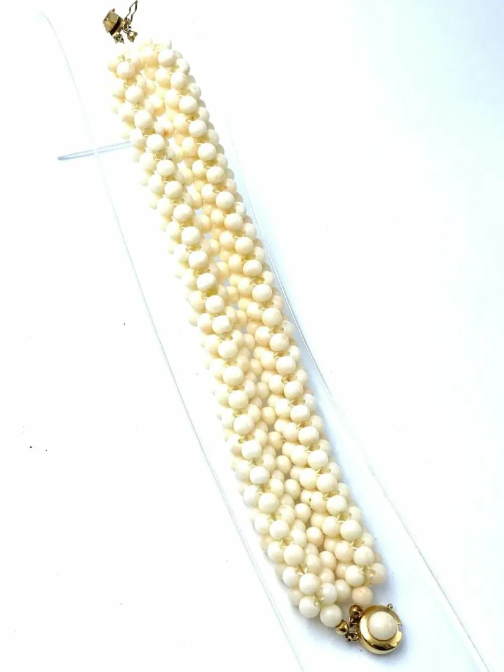 Bracelet perles de corail