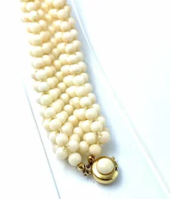 Bracelet perles de corail