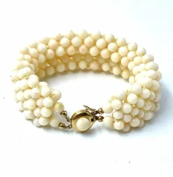 Bracelet perles de corail